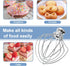 Stainless steel Wire Whip Attachment for KitchenAid Tilt-Head Stand Mixer Accessory K45SS Replacement, Egg Cream Stirrer, Cakes Mayonnaise Whisk, ...