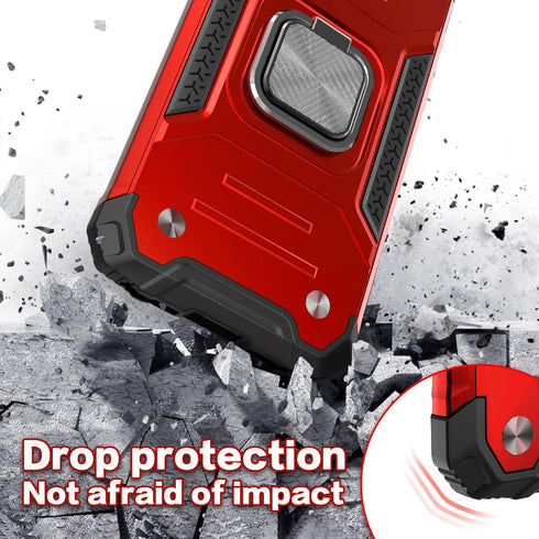 for Galaxy A50 Case with Screen Protector,Shockproof Drop Test Case with Car Mount Kickstand Lightweight Protective Cover for Galaxy A50/A30S/A50S...