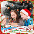 12 Pcs Christmas Beadable Pens, Plastic Bead Pens, Silicone Bead Pens, Snowmen Santa Gingerbread Bead Ballpoint Pen for Office School Women Kids S...