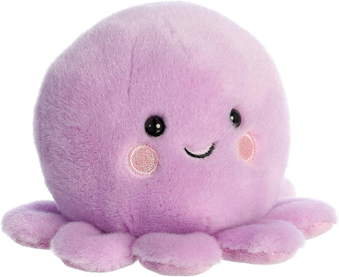 Aurora® Adorable Palm Pals™ Oliver Octopus™ Stuffed Animal - Pocket-Sized Play - Collectable Fun - Purple 5 Inches...