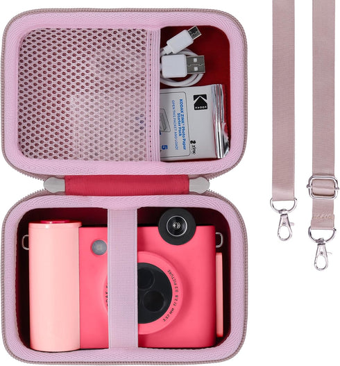 khanka Hard Travel Case for Kodak smile+/ Kodak Smile Plus Wireless Digital Instant Print Camera with Effect-Changing Lens, 2x3” Sticky-Backed Pho...