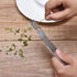 Herb Stripping Tool - Greens and Herb Stripper Steel Herb Leaf Zip Tool for Kale, Chard, Collard Greens, Thyme and Rosemary...