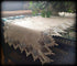 Lace 54" Table Runner Dresser Scarf Neutral Earth Tones European Lace...