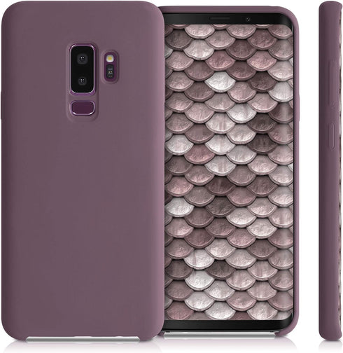 kwmobile Case Compatible with Samsung Galaxy S9 Plus Case - TPU Silicone Phone Cover with Soft Finish - Grape Purple...