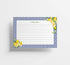 Recipe Cards, 4x6 Inches, 50 Fill-in-the-Blank Cards for Recipe Box (Mediterranean Lemon)...
