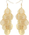 Boho Gold Dangle Earrings for Women Trendy Long Drop Chandelier Bohemian Fligree Leaf Earrings Dangling Lightweight Hyopallergenic for Women...