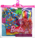 Barbie & Ken Fashions 2-Pack Clothing & Accessories Set, 1 Swimsuit, Sarong & Visor for Barbie Doll & 1 Tropical Shirt, Swimsuit & Shoes for Ken D...