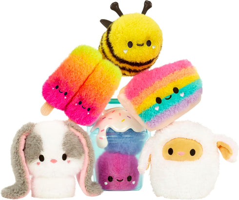Fluffie Stuffiez Boba Drink Small Collectible Feature Plush - Surprise Reveal Unboxing Huggable Tactile Play Fidget DIY Ultra Soft Fluff...