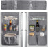 THYGIFTREE Mini Fridge Organizer for Dorm Office 11 Pockets 65.7 x 12.8 In Over the Fridge Caddy Storage Organization Dorm Room Essentials Hold Fl...