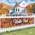 Probsin Happy Fall Banner 120"x 20" Decorations Outdoor Thanksgiving Decor Autumn Party Supplies Wooden Hello Fall Pumpkin Mushroom Harvest Welcom...