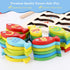 Magnetic Wooden Fishing Game Toy for Toddlers, Alphabet Fish Catching Counting Games Puzzle with Numbers and Letters, Preschool Learning ABC Math ...