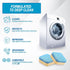 Air Jungles Washing Machine Cleaner Tablets 24 Count, Lemon Scent, Deep Cleaning, Dirt Remover, Clean Laundry Washer Drum and Tub, Compatible with...