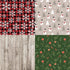Scrapbook Paper Pad - 6"×6” - 24 Sheets Christmas Scrapbooking Supplies Kit - 160gsm Single-Sided Pattern Paper, Designer Planner Paper, Junk Jour...