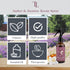 Room Spray - Sophisticated, All-Natural Home Fragrance, Pure Essential Oil Air Freshener & Odor Eliminator, Soothing and Refreshing Scent, Amber &...