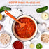Heat Resistant Silicone Large Spatula: U-Taste 600ºF High Heat Flexible 11.38in Silicon Mixing Stirring Cooking Scraping Baking Bowl Scraper Seaml...