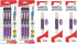 Pentel EnerGel Deluxe RTX Liquid Gel Ink Pen Set Kit (0.7mm 6 Pack/Bundle, Violet)...
