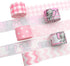 David accessories Elephant Grosgrain Ribbon Tape 1.5" Wide x 25 Yards Total-5 Rolls 5 Yards for DIY Handmade Hair Bow Headwear Wedding Festival Ho...