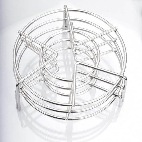 Steam Rack Trivet Stainless Steel Steaming Rack Electric Pressure Cooker steam Rack Stand Diameter 6" 3Pack...