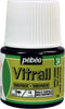 Pebeo Vitrail, Stained Glass Effect Paint, 45 ml Bottle - Apple Green, 1.52 Fl Oz (Pack of 1)...