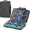 ORICO 24 Slots SD Card Case Holder Water Resistant & Anti-Shock Memory Card Case for SD/Micro SD SDXC SDHC TF Card Carrying Storage Organizer Prot...