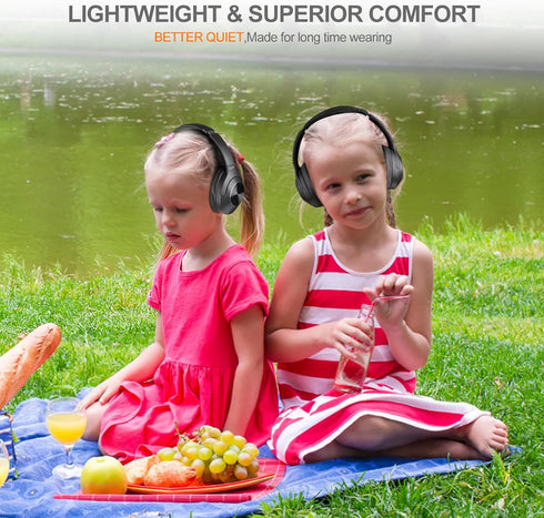 Active Noise Cancelling Headphones - Upgraded Deep Bass Wireless Over Ear Bluetooth Headphones, 80H Playtime Noise Canceling Headphones, Comfort f...