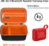 Carrying Case for JBL Go 3 / JBL Go 4 Portable Bluetooth Speaker, Waterproof Dustproof Speaker Storage Holder,Wireless Compact Speaker Travel Prot...
