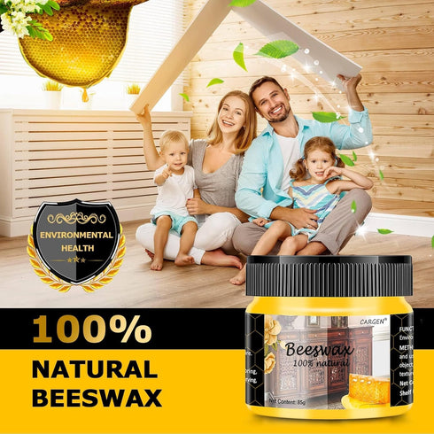 CARGEN 3 PCS Wood Seasoning Beewax Natural Beewax Traditional Wood Wax Multipurpose Beeswax Furniture Polish for Wood Polish Furniture Care...