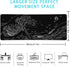 Black Gaming Laptop Mouse Pad,Sea Wave Big Mice Pads PC Keyboard Waterproof and Non-Slip 31.5 x 11.8inches 3mm Thick XL,XXL Rubber Table Mat, Kana...