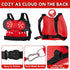 Lehoo Castle Toddler Leash for 1-5 Years, Baby Safety Harness for Girls with Anti-Lost Key Lock & Adjustable Strap, 3-in-1 Wrist Leash and Kids Ba...