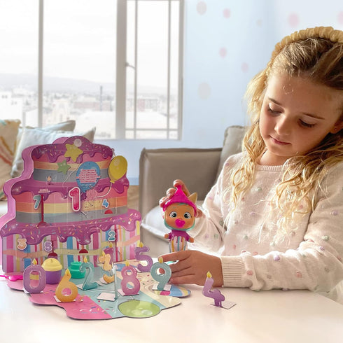 Cry Babies Magic Tears My Birthday Countdown - 7 Accessories, Exclusive Character and Confetti Surprise!...