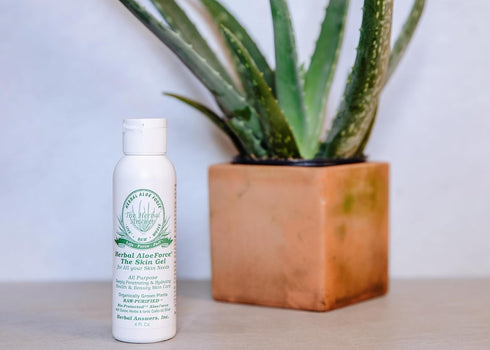 HERBAL ALOEFORCE THE SKIN GEL 4OZ. BOTTLE...