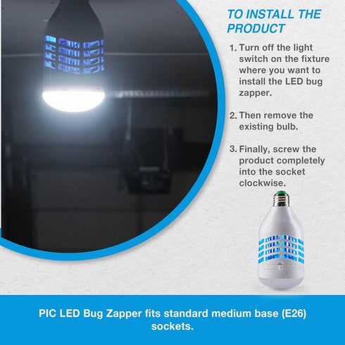PIC Insect Killer LED Bulb...