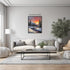 Posterizer 1 pcs-beautiful scenary of snowy winter in oil painting style-4-Landscape & Nature Art-GIft for Men Women Teens-Dining Room Decor- unfr...