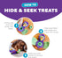 Outward Hound Nina Ottosson Hide-Ablez Interactive Plush Dog Puzzle with Treat Ball Dog Enrichment Toys, Plush, Toucan, Multicolored...