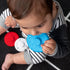 Baby Einstein Stack & Wobble Zen BPA Free Teether Toy for Cause and Effect Learning, Infants Ages 3 Months and up...