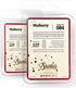 Shortie's Candle Company Mulberry Wax Melts Multi Pack - Formula 117-2 Highly Scented 3 Oz. Bars (6 Oz. Total) - Made with Natural Oils - Christma...