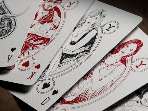 theory11 Yellowstone Premium Playing Cards, Poker Size Standard Index, Luxury Playing Cards...