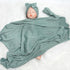 Reborn Baby Dolls Clothes Swaddle Blanket Set High Flexibility Blanket Fit 17-22 Inches Reborn Dolls Girl Fake Baby Clothes Accessories 4 Pieces o...