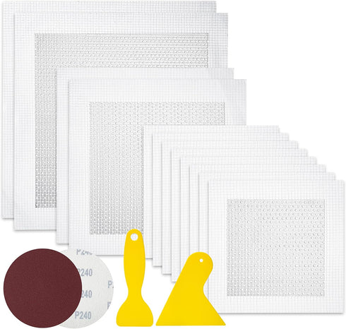 Bates Choice - Drywall Repair Kit, 16pcs, Dry Wall Patch Kits, Wall Repair Patch Kit, Wall Patch Repair Kit, Drywall Hole Patch, Drywall Patch Kit...