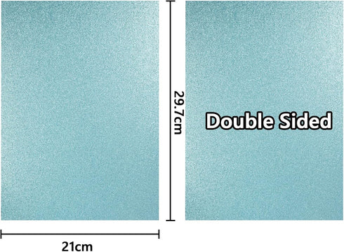 Glitter Cardstock, Double Sided Glitter Cardstock Paper for Crafts, 20 Sheets 10 Colors Glitter Paper for DIY & Art Projects, Sparkly Card Stock P...