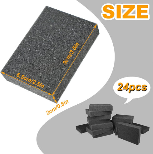 Foam Card Dividers - 24 PCS Card Dividers for Storage Boxes Multifunction Foam Dividers for Trading Cards Shock Absorbing Foam Block for Sport Pla...