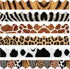 Classroom Bulletin Board Borders Safari Animal Classroom Borders for Wall Decorations DIY Leopard Tiger Cow Print Bulletin Board Sticker for Schoo...