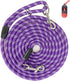 Long Rope Dog Leash for Dog Training 12FT 20FT 30FT 50FT, Reflective Threads Dog Leashes Tie-Out Check Cord Recall Training Agility Lead for Large...
