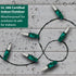 Brite Star 100 Count Mini String Christmas Lights, Multi - 22 feet Indoor/Outdoor Christmas Tree Lights with Green Wire...
