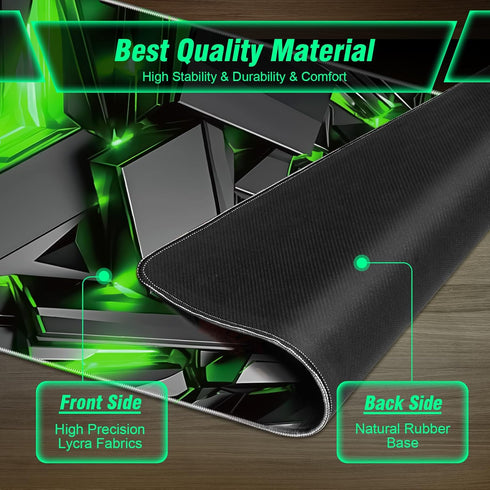 XXL Mouse Pad Gaming - Cool Design Technology Style Full Desk Gaming Mouse Pad Large - Premium Professional Gaming Mouse Pad for Optimal Control -...