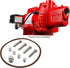 Red Lion 305584013 Gasket/Hardware Repair Kit for All RJS-PREM Series Shallow Well Jet Pump Models, Steel/Black...