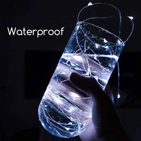ZNYCYE 10 Pack Fairy Lights Battery Operated?10ft 30 LED String Lights 8 Modes with Timer Waterproof Fairy Lights for DIY Wedding Party Bedroom Ma...