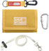 Rough Enough Kids Wallet for Boys Girls Preppy Teen with Neck Lanyard Keychain Canvas Mustard Yellow...