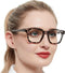 AEZUNI 6.0 Designer Reading Glasses Women Strong Reader 600 for Lady(1.0 1.25 1.5 1.75 2.0 2.25 2.5 2.75 3.0 3.5 4.0 5.0 6.0)...