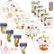 Pengxiaomei Embroidery Kit for Beginners, 4 Set Christmas Patterns, Adjustable Embroidery Hoop, Includes Threads, Needles, Scissors, for Adults......